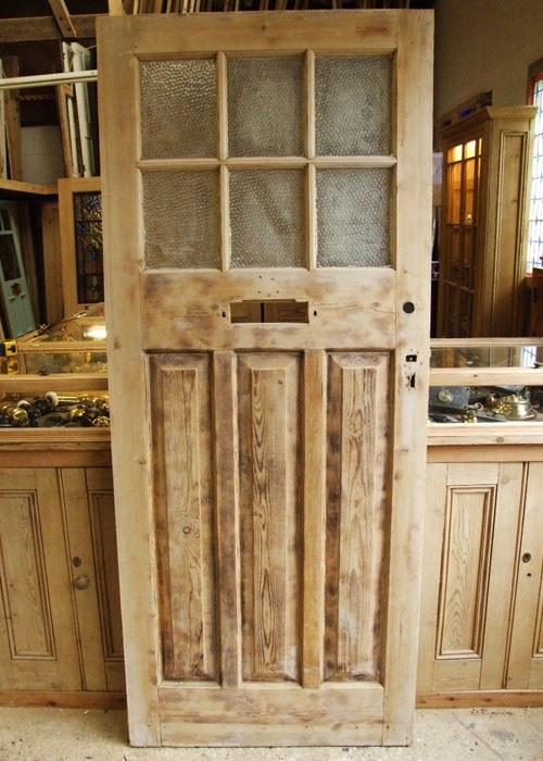 Reclaimed Pine External Edwardian Front Door