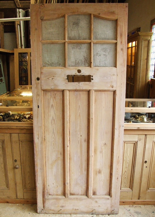 Reclaimed Pine Edwardian Front Door