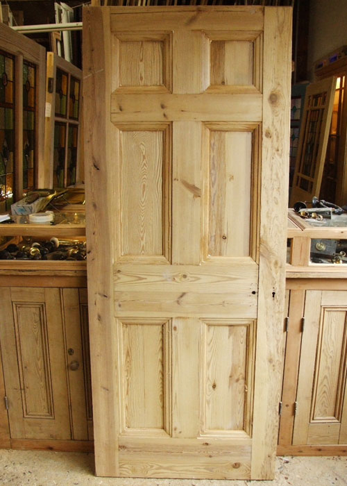Reclaimed Pine Georgian Door