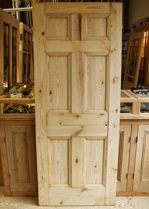 Reclaimed Pine Georgian Door