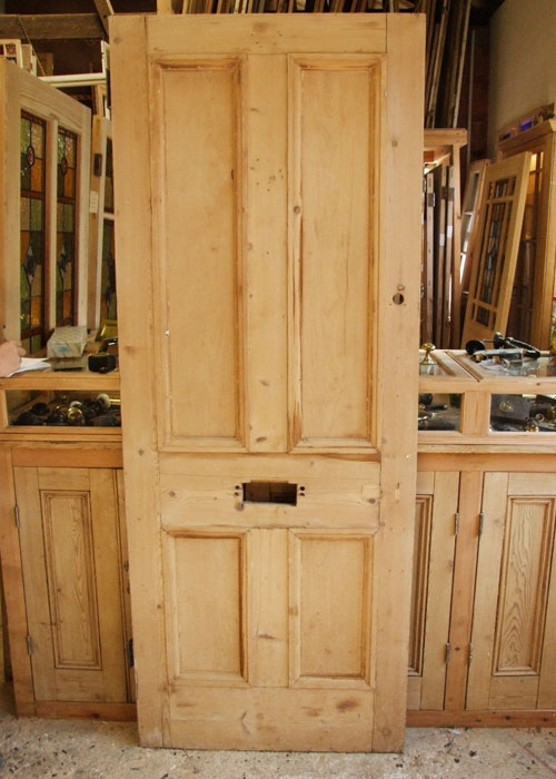 Reclaimed Pine Victorian Front Door
