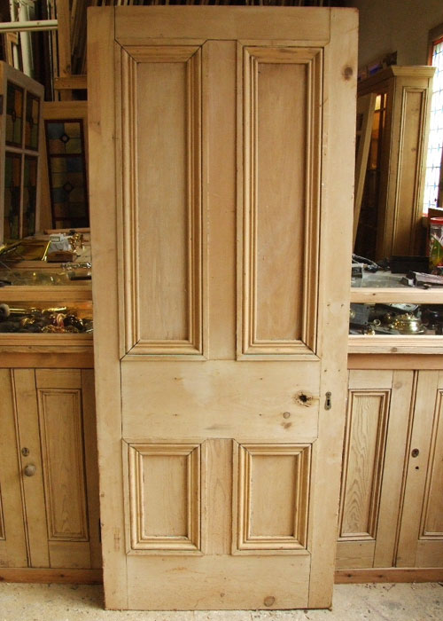 Old Pine Victorian Internal Door