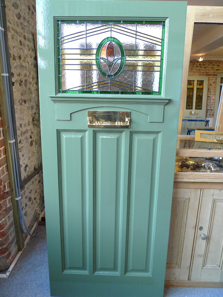 1930's Stained Glass Front Doors