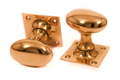 Brass Oval Door Knobs