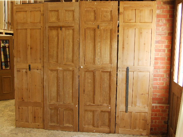 Substantial Set Of Antique Victorian Shutters