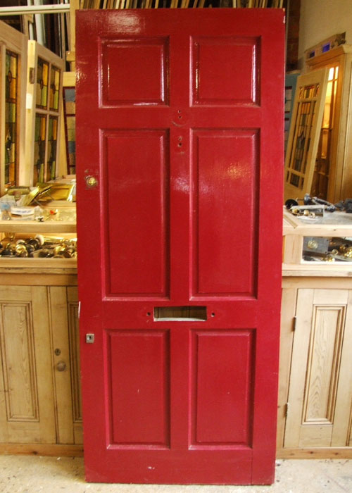 Reclaimed Hardwood Georgian Door