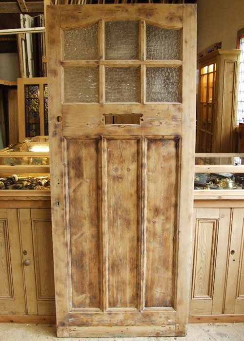 Edwardian Front Door With Glazed Panels