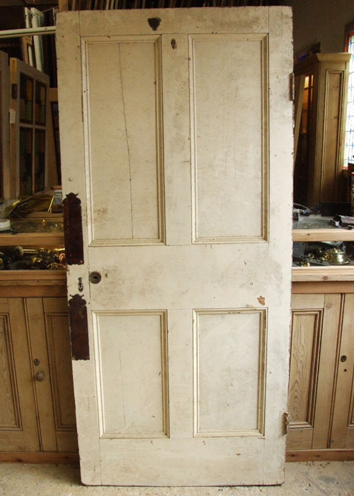 A Nice Four Paneled Georgian Door