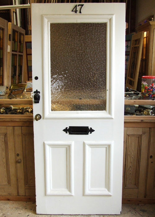 Reclaimed Pine Victorian Front Door