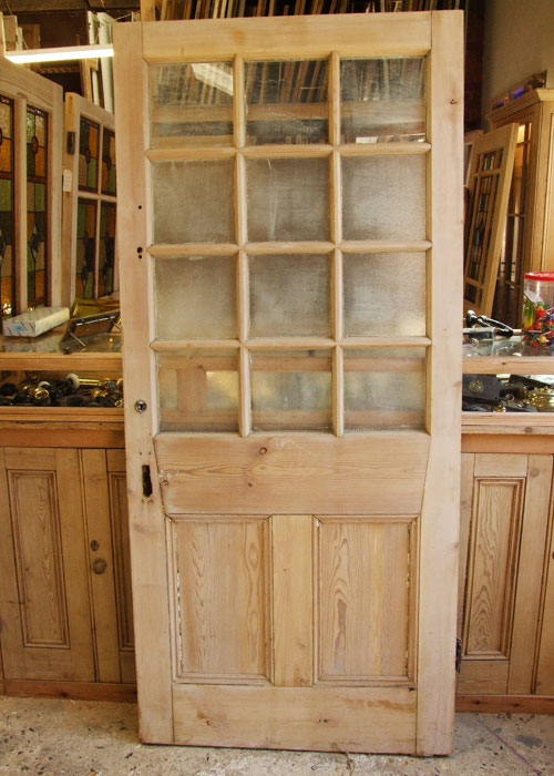 Salvaged Victorian Front Door