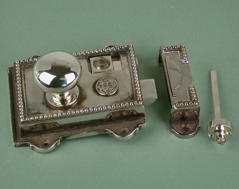 Regency Nickel Rim Latch