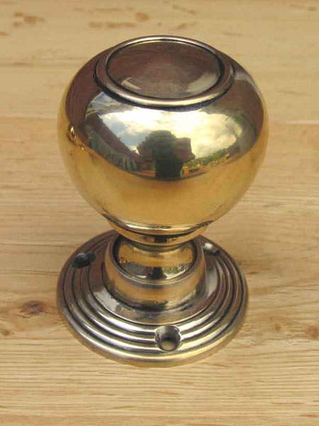 Solid Brass Tulip Door Knobs