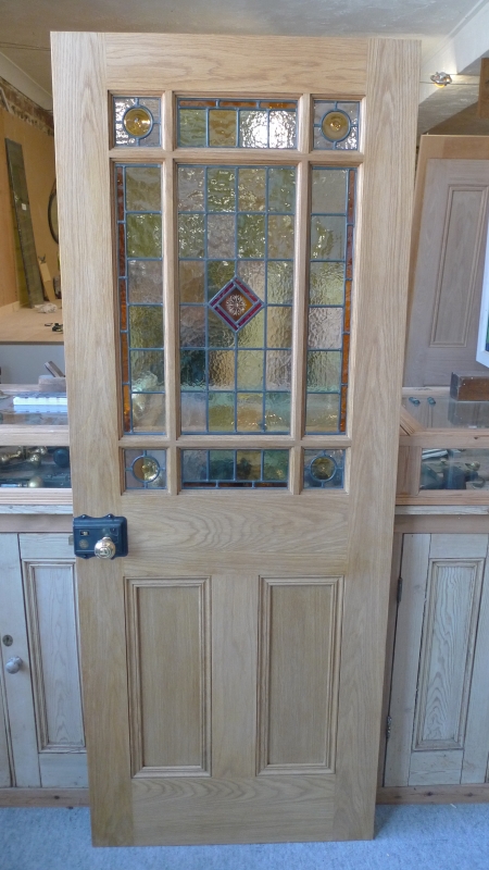 Stained Glass Interior Vestibule Door